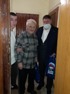 Сергей Агапов и Владимир Дмитриев поздравили ветерана с Днем воинской славы